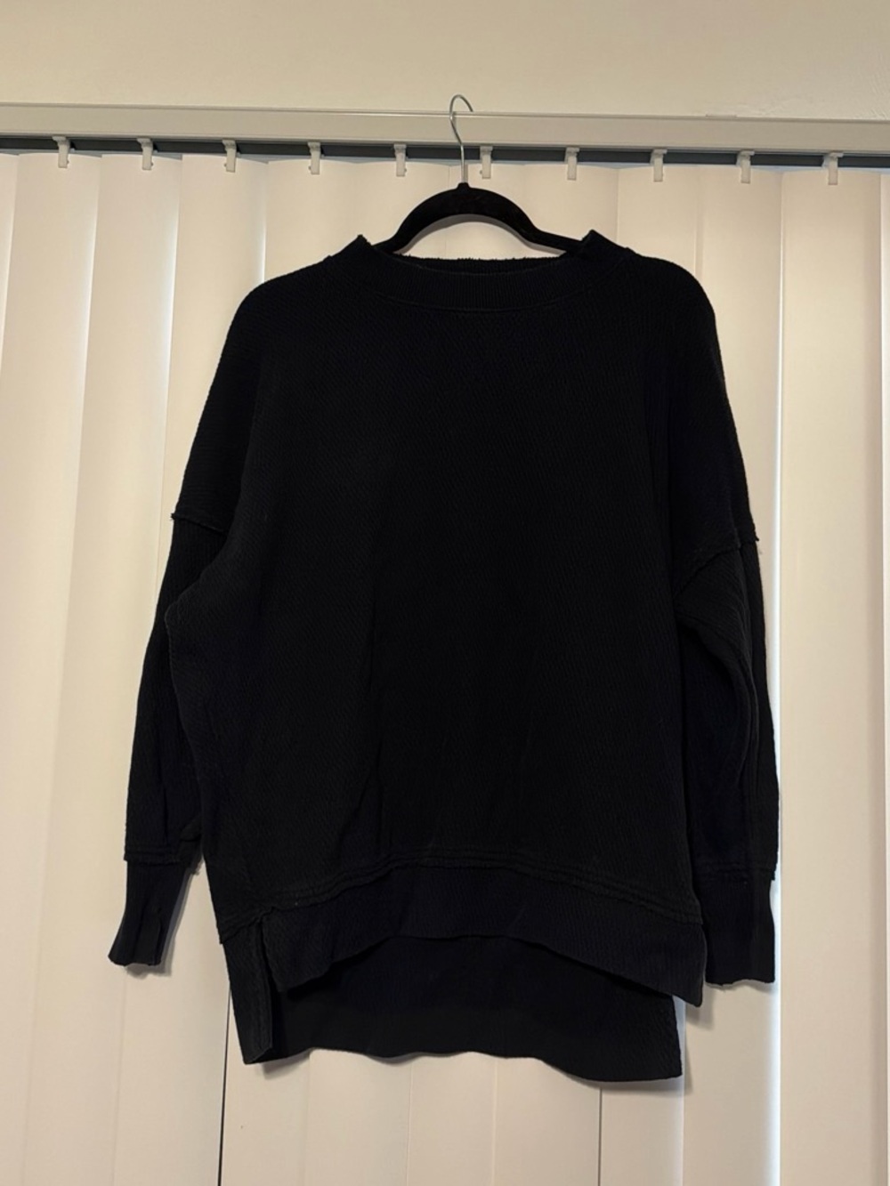 aerie Waffle Knit Crewneck Sweatshirt